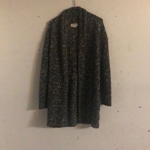 Ralph Lauren black and white woven cardigan